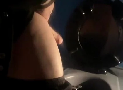 Amateur Boy Opens Street Public Toilets, Catches His Ginger Friend Peeing and Lends Him a Helping Hand