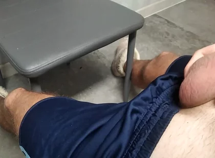 Skinny Handsome Boy Moaning, Nice Big Cock, Didn't Ejaculate in a Week, Massive Cumshot