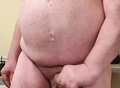 Stepdaddy Bear Cums on Cam