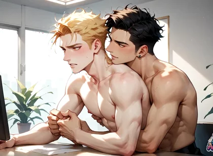 Office Muscle Cumshot Sensation