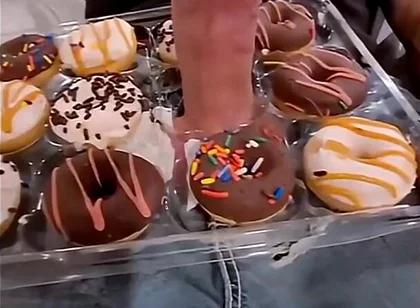 Big Cock Serves Donuts with Extra Frosting