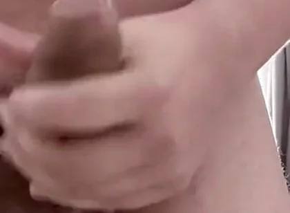 Playing with My Big Hard Cock