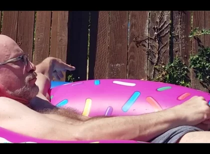 Jacking in the Pool by the Church