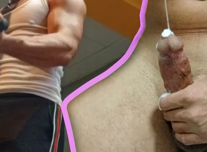 I Fantasized About the Girl in the Gym and Ejaculated
