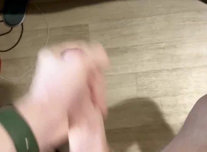Solo Cumming. Big Load and Huge Mess