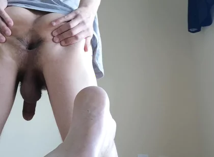 Trying to Play a Sissy Boy, Fucking Myself Before Cuming