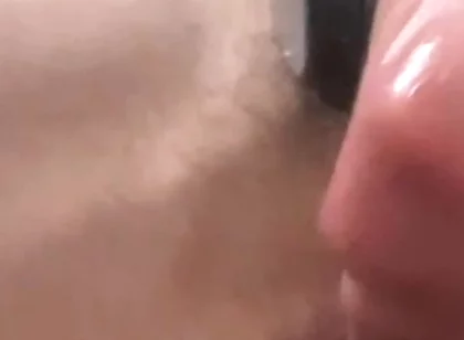 Jerk off Sitting Down with Camera Zoomed on My Mushroom Veiny Head
