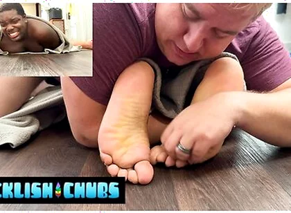 Bear Matt Wrapped Black Aaron For A Nice Tickle Session