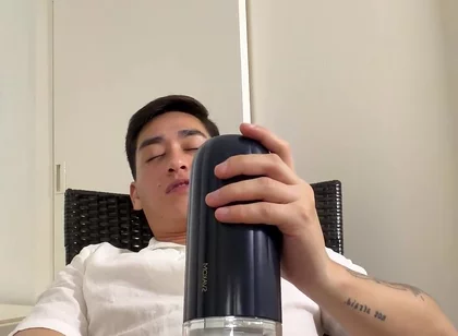 Masturbating Until Massive Cum on You