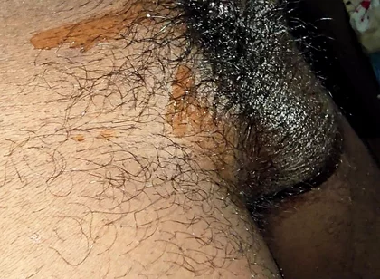 First In The Morning Black Mole Dick Get Oil Fap Massage