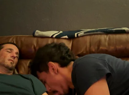 Latino Sucking Guero's Dick