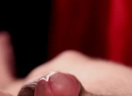 16 - Acheekytwink and His Big Dick Leaking Through His Underwear, Tormented, Teased and Then Finally Allow to Cum