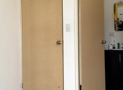 Trying on Underwear