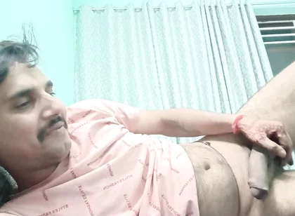 Indian Police Officer Stepfather Get Shower and Masterbation Show
