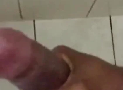 Slowly Motion Jerking off in the Shower Cumming Hard
