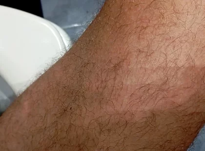The Dirty Guy Shows You His Flaccid Cock Full of Semen and Cleans the Cumshot From the Previous Vide