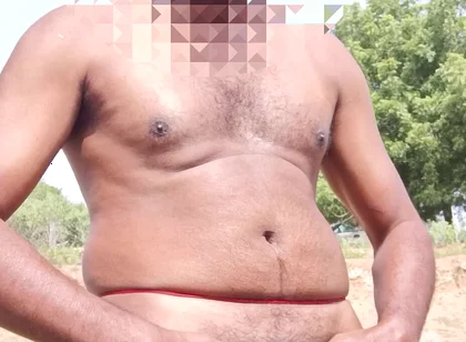 Outdoor Field Nude - Sexy Indian Young Man Acting Funny Masturbating