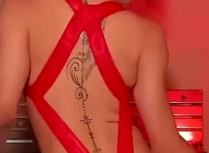 Femboy Burning with Desire and Showing off Her Sensual Body