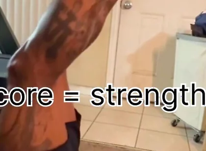 Most Guys Train Abs…