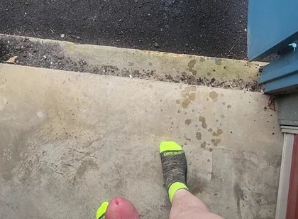 Almost Caught Enjoying the Storage Unit