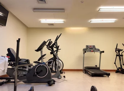 Training Naked in the Hotel Gym