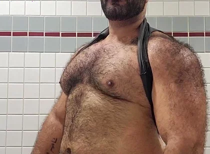 Man in Bathroom