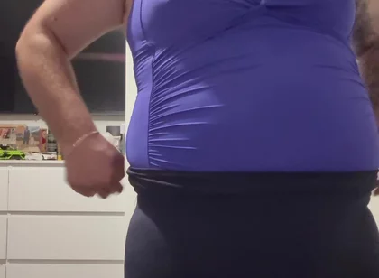 Cock and Ball Bondage with Nipple Clamps Crossdress and Butt Plug Part 2