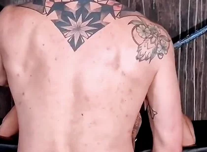 Bondage Piss Wax Slave by the Bearded Master