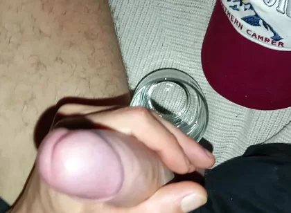The Rich Big Cock Fucked the Glass Hard and the Internal Cumshot Was Massive