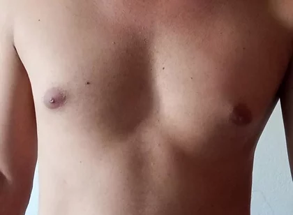 First Time Smelling Red Swim Trunks