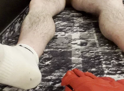 Coach Karl Feet White Socks and Bare Balls [5834]