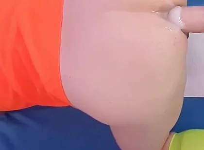 Mike Essex Getting Anal Dildo Fucked on the Machine