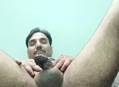 Indian Desi Man Enjoy Shower and Sex