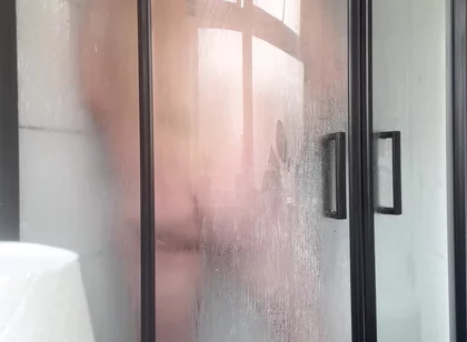 Horny Man Strips and Shaves off Pubic Hair