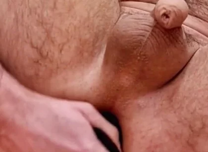 Anal Stretching with My Large Vibrating Butt Plug, Gaping My Tight Ass.