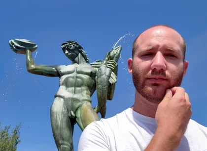 Praising Tiny Cock on Vacation