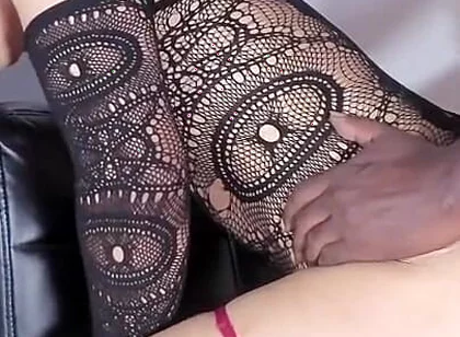 Sissy Femboy Slut Begs Horny Brunette to Destroy Her Anus with Her Giant Black Cock