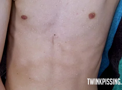 Nico (19) - Skinny Twink Boy Pissing and Jerking off