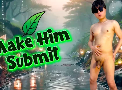 A Cock Sucker Challenged His Friend to Wrestle and Submit to Him