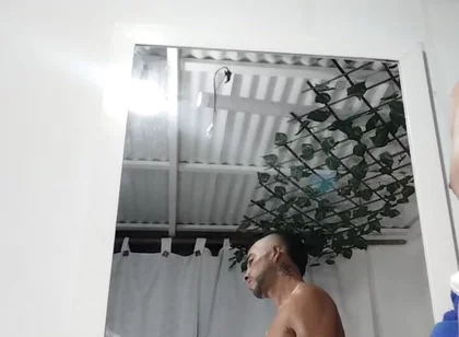 Cum in Front of the Mirror