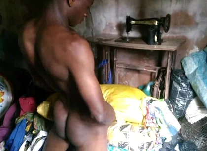 Man Decided to Cum on Is Wife Cloth When She Is Not at Home