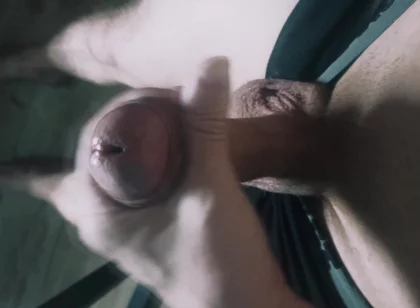 Guy Jerking off a Big Cock