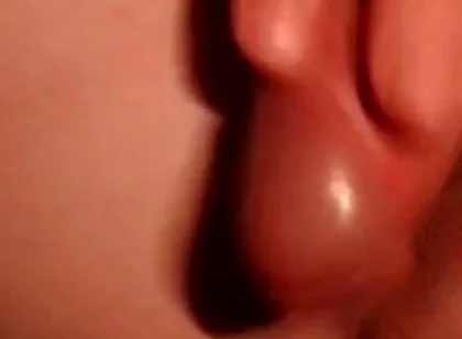 Playing with My Asshole with My Cock