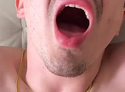 Daddy Masturbates Me and Fucks Me Bareback in POV Hard and Deep, He Fills My Ass with Milk