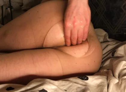Hard Anal Fisting in Pantyhose