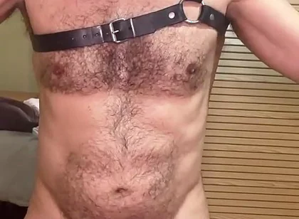 Penetrated by a Leather Man