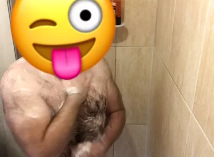 More Wet Fur and Swinging My Cock Around