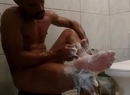 Filming Colleague in the Bathroom