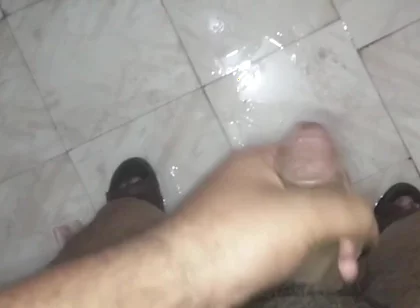 Young Desi Boy Masturbates in Washroom