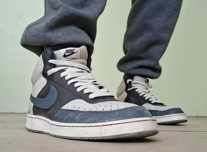 Nike Sneakers on My Feet